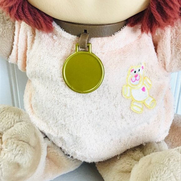 Vintage 80s Cabbage Patch Kids Doll Cat Stuffed To - Picture 3 of 9